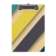 Minimalist, Abstract, Android, Background, Desenho A5 Acrylic Clipboard by nateshop