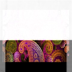 Paisley Pattern, Abstract Colorful, Texture Background, Hd Rectangular Jigsaw Puzzl by nateshop