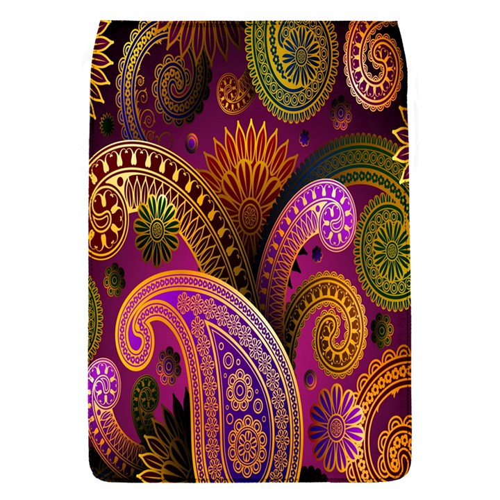 Paisley Pattern, Abstract Colorful, Texture Background, Hd Removable Flap Cover (S)