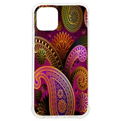 Paisley Pattern, Abstract Colorful, Texture Background, Hd Iphone 12/12 Pro Tpu Uv Print Case by nateshop