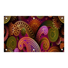 Paisley Pattern, Abstract Colorful, Texture Background, Hd Banner And Sign 5  X 3  by nateshop