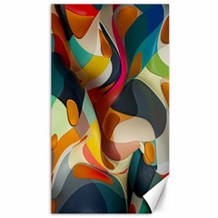 Pattern Calorful Canvas 40  X 72  by nateshop