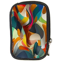 Pattern Calorful Compact Camera Leather Case by nateshop