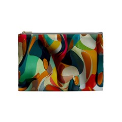 Pattern Calorful Cosmetic Bag (medium) by nateshop