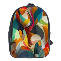 Pattern Calorful School Bag (large) by nateshop