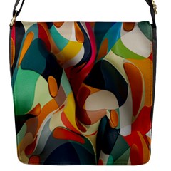 Pattern Calorful Flap Closure Messenger Bag (s) by nateshop