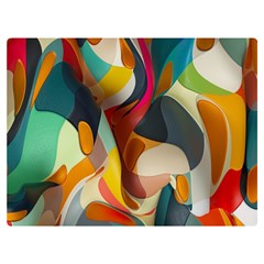 Pattern Calorful Two Sides Premium Plush Fleece Blanket (extra Small) by nateshop