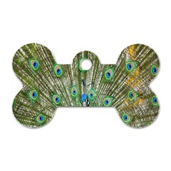 Peacock,army 1 Dog Tag Bone (one Side) by nateshop