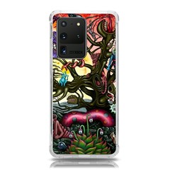 Psychedelic Funky Trippy Samsung Galaxy S20 Ultra 6 9 Inch Tpu Uv Case by Sarkoni