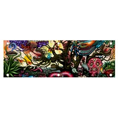 Psychedelic Funky Trippy Banner And Sign 6  X 2  by Sarkoni