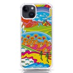 Vintage 1960s Psychedelic iPhone 14 TPU UV Print Case Front