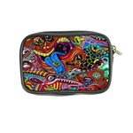 Psychedelic Trippy Hippie  Weird Art Coin Purse Back