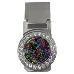 Trippy Dark Psychedelic Money Clips (cz)  by Sarkoni