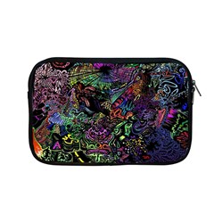 Trippy Dark Psychedelic Apple Macbook Pro 13  Zipper Case by Sarkoni