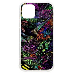 Trippy Dark Psychedelic Iphone 12/12 Pro Tpu Uv Print Case by Sarkoni