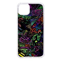 Trippy Dark Psychedelic Iphone 14 Plus Tpu Uv Print Case by Sarkoni