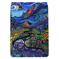 Psychedelic Landscape Removable Flap Cover (L)