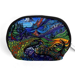 Psychedelic Landscape Accessory Pouch (Medium)