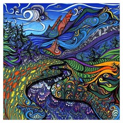 Psychedelic Landscape Lightweight Scarf 