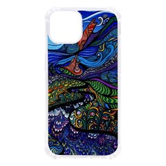 Psychedelic Landscape iPhone 13 TPU UV Print Case