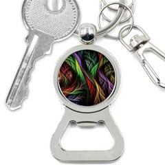 Abstract Psychedelic Bottle Opener Key Chain by Sarkoni