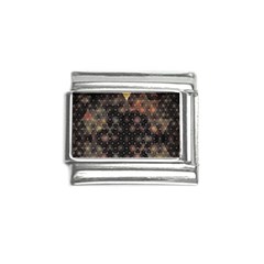 Abstract Psychedelic Geometry Andy Gilmore Sacred Italian Charm (9mm) by Sarkoni