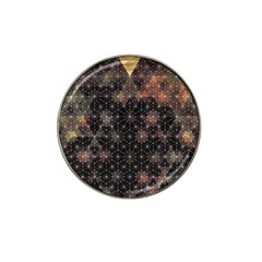 Abstract Psychedelic Geometry Andy Gilmore Sacred Hat Clip Ball Marker (10 Pack) by Sarkoni