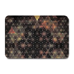 Abstract Psychedelic Geometry Andy Gilmore Sacred Plate Mats by Sarkoni