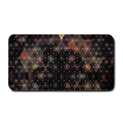 Abstract Psychedelic Geometry Andy Gilmore Sacred Medium Bar Mat by Sarkoni