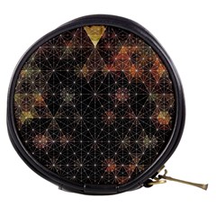 Abstract Psychedelic Geometry Andy Gilmore Sacred Mini Makeup Bag