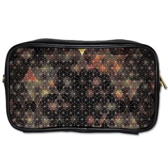 Abstract Psychedelic Geometry Andy Gilmore Sacred Toiletries Bag (two Sides) by Sarkoni