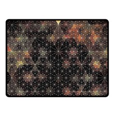 Abstract Psychedelic Geometry Andy Gilmore Sacred Fleece Blanket (small) by Sarkoni