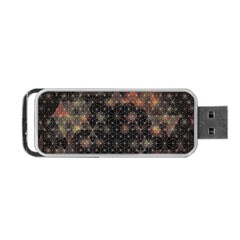 Abstract Psychedelic Geometry Andy Gilmore Sacred Portable Usb Flash (one Side) by Sarkoni