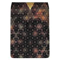 Abstract Psychedelic Geometry Andy Gilmore Sacred Removable Flap Cover (l) by Sarkoni