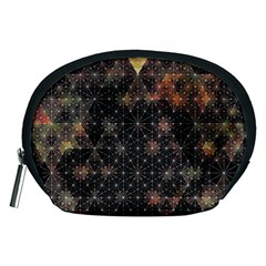 Abstract Psychedelic Geometry Andy Gilmore Sacred Accessory Pouch (medium) by Sarkoni