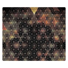 Abstract Psychedelic Geometry Andy Gilmore Sacred Two Sides Premium Plush Fleece Blanket (small) by Sarkoni