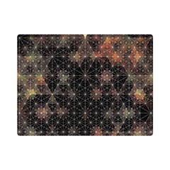 Abstract Psychedelic Geometry Andy Gilmore Sacred Premium Plush Fleece Blanket (mini) by Sarkoni