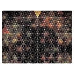 Abstract Psychedelic Geometry Andy Gilmore Sacred Premium Plush Fleece Blanket (extra Small) by Sarkoni