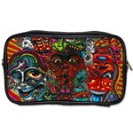 Somewhere Near Oblivion Nightmares Acid Colors Psychedelic Toiletries Bag (One Side) Front