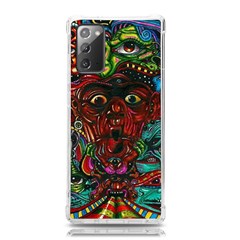 Somewhere Near Oblivion Nightmares Acid Colors Psychedelic Samsung Galaxy Note 20 Tpu Uv Case by Sarkoni