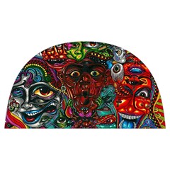 Somewhere Near Oblivion Nightmares Acid Colors Psychedelic Anti Scalding Pot Cap by Sarkoni