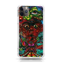 Somewhere Near Oblivion Nightmares Acid Colors Psychedelic Iphone 11 Pro Max 6 5 Inch Tpu Uv Print Case by Sarkoni