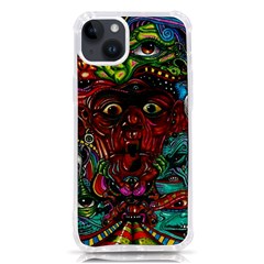 Somewhere Near Oblivion Nightmares Acid Colors Psychedelic Iphone 14 Plus Tpu Uv Print Case by Sarkoni