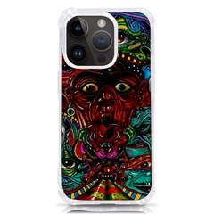 Somewhere Near Oblivion Nightmares Acid Colors Psychedelic Iphone 14 Pro Tpu Uv Print Case by Sarkoni