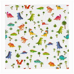 Baby Dino Seamless Pattern Medium Glasses Cloth (2 Sides) by Sarkoni