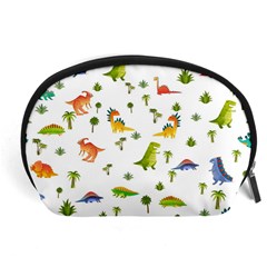 Baby Dino Seamless Pattern Accessory Pouch (large) by Sarkoni