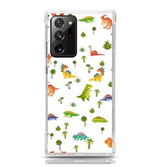 Baby Dino Seamless Pattern Samsung Galaxy Note 20 Ultra Tpu Uv Case by Sarkoni