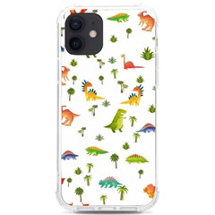 Baby Dino Seamless Pattern Iphone 12/12 Pro Tpu Uv Print Case by Sarkoni