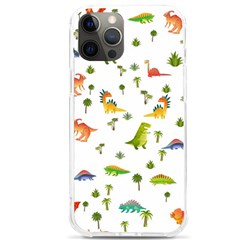 Baby Dino Seamless Pattern Iphone 12 Pro Max Tpu Uv Print Case by Sarkoni