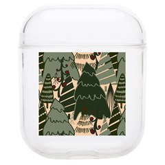 Christmas Vector Seamless Tree Pattern Airpods 1/2 Case by Sarkoni